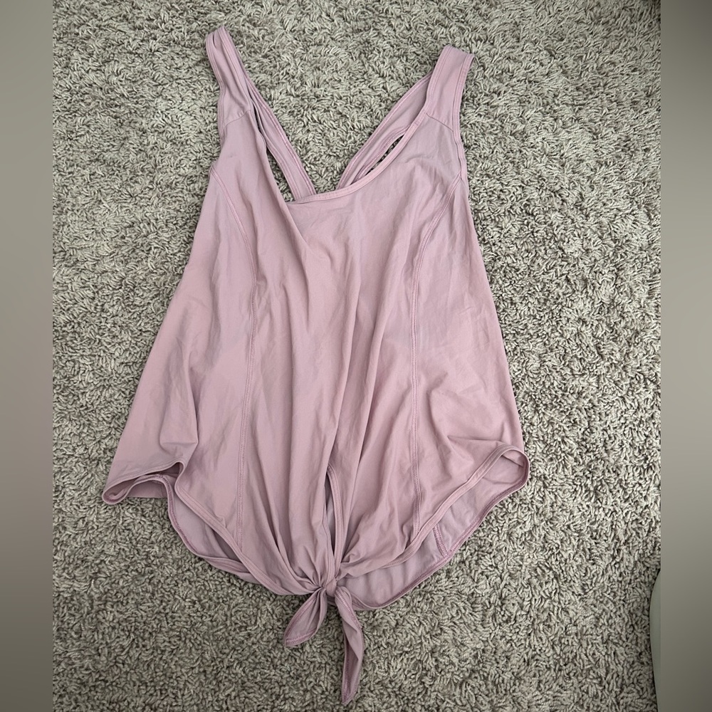 Lululemon purple athletic tank